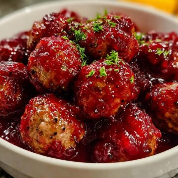Quick Christmas Cranberry Meatballs for Festive Gatherings