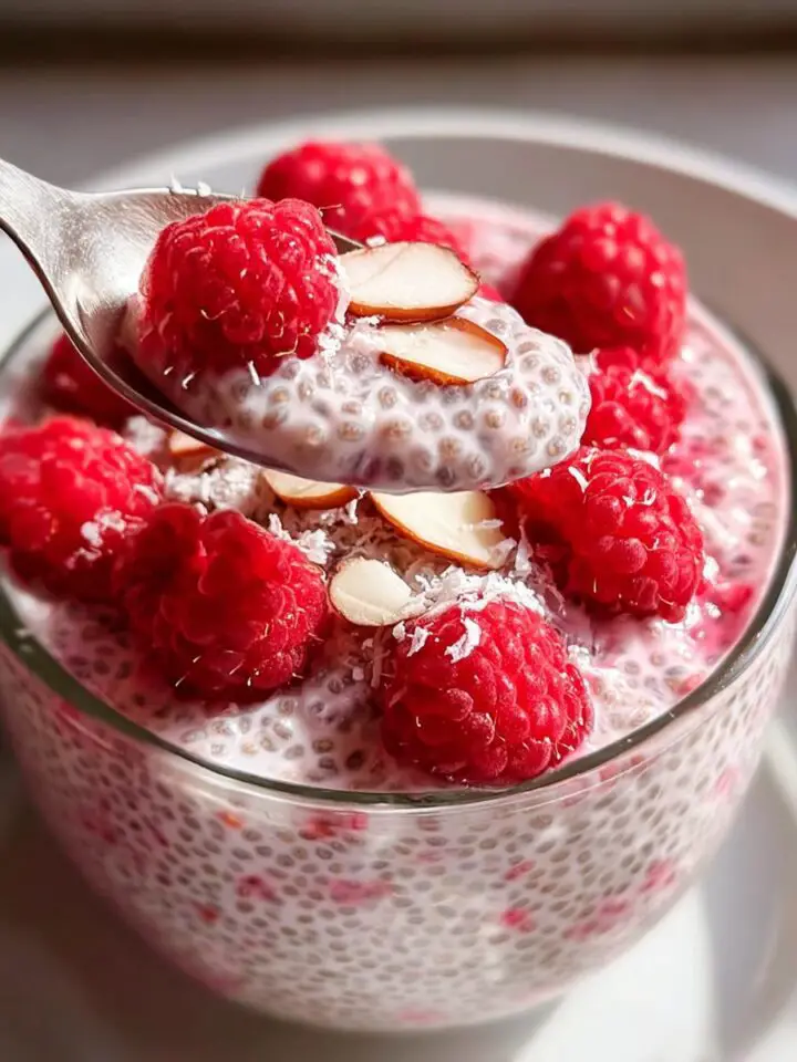 Raspberry Chia Pudding