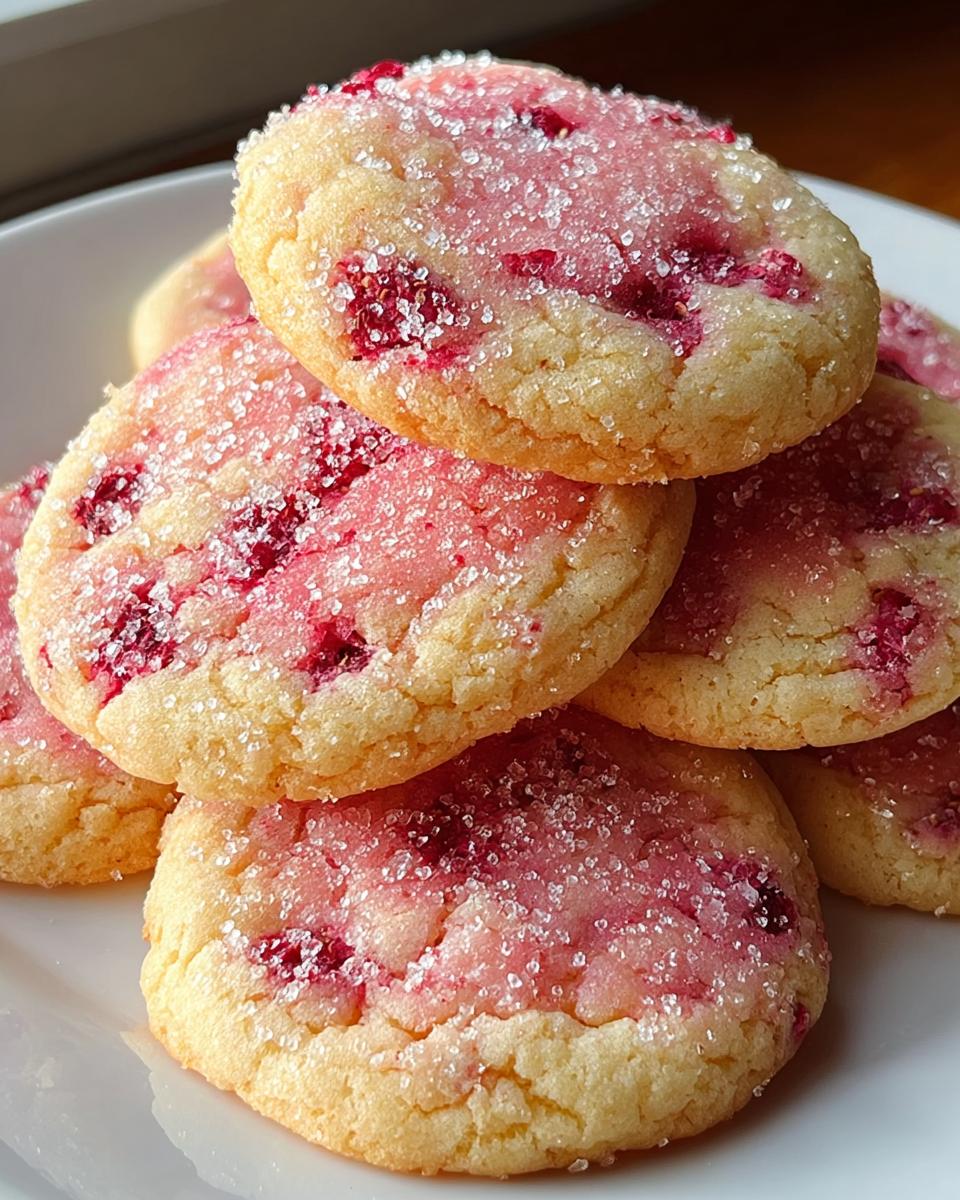 Raspberry Cookies - detail 2