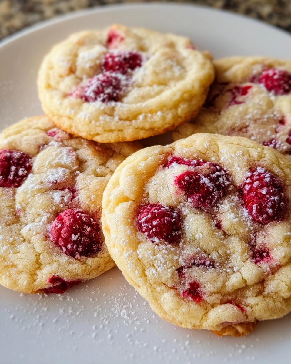 Raspberry Lemonade Cookies - detail 2