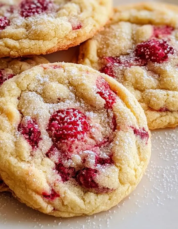 Raspberry Lemonade Cookies