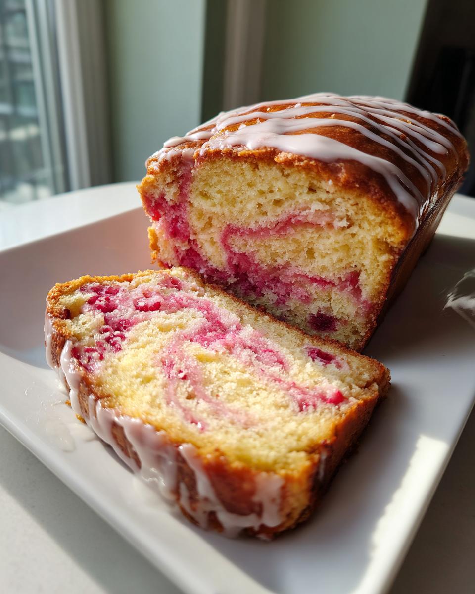 Raspberry Swirl Brioche Loaf - detail 3