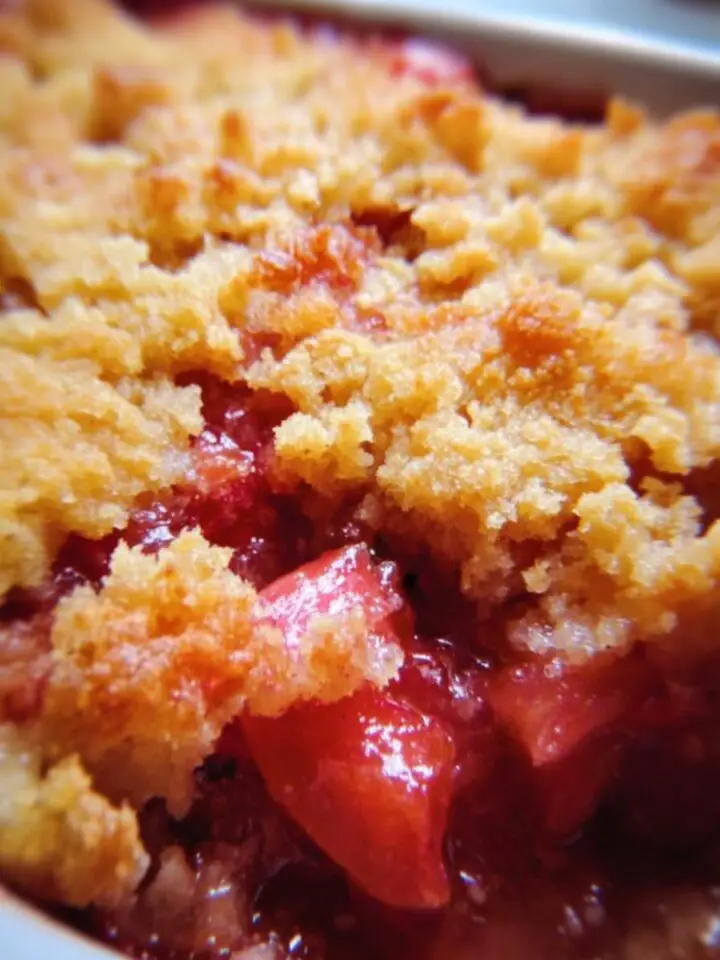 Rhubarb Dump Cake