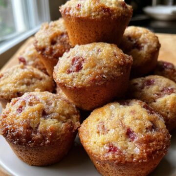 Rhubarb Muffins