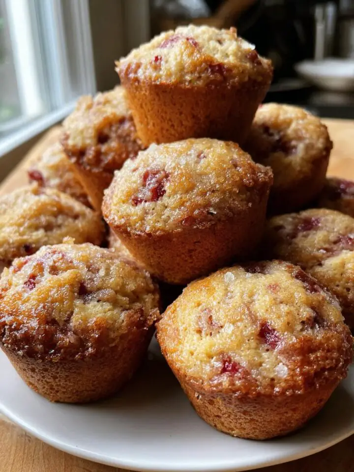 Rhubarb Muffins