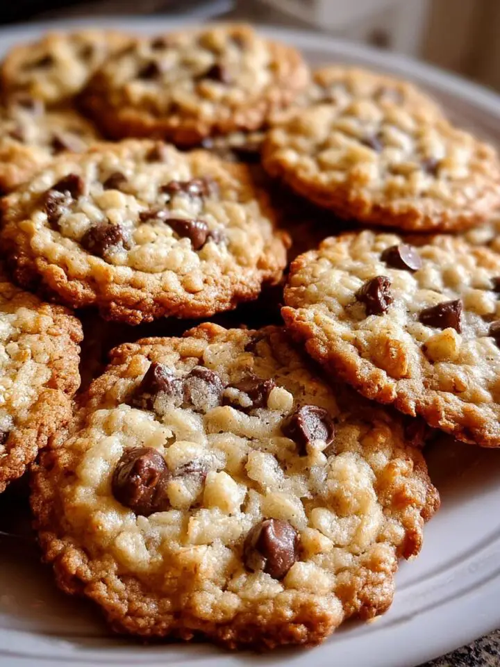 Rice Krispie Chocolate Chip Cookies