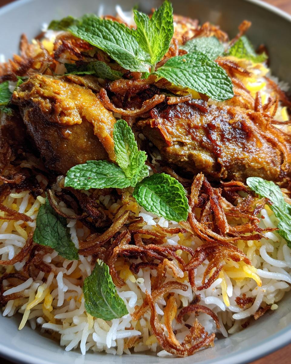 Rich Butter Chicken Biryani - detail 2