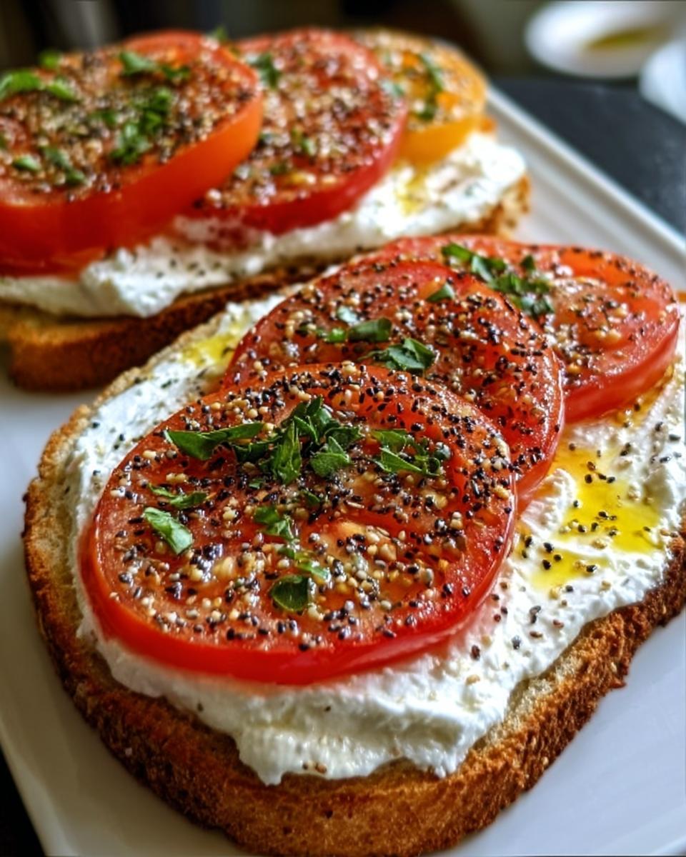 Ricotta & Tomato Sourdough Toast - detail 1