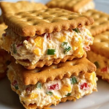 Ritz Cracker Party Sandwiches