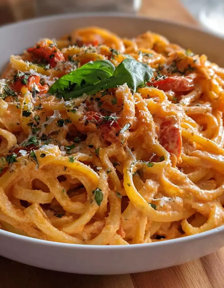 Roasted Red Pepper Pasta