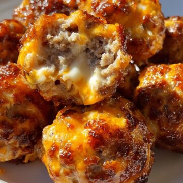 Rotel Cream Cheese Sausage Balls
