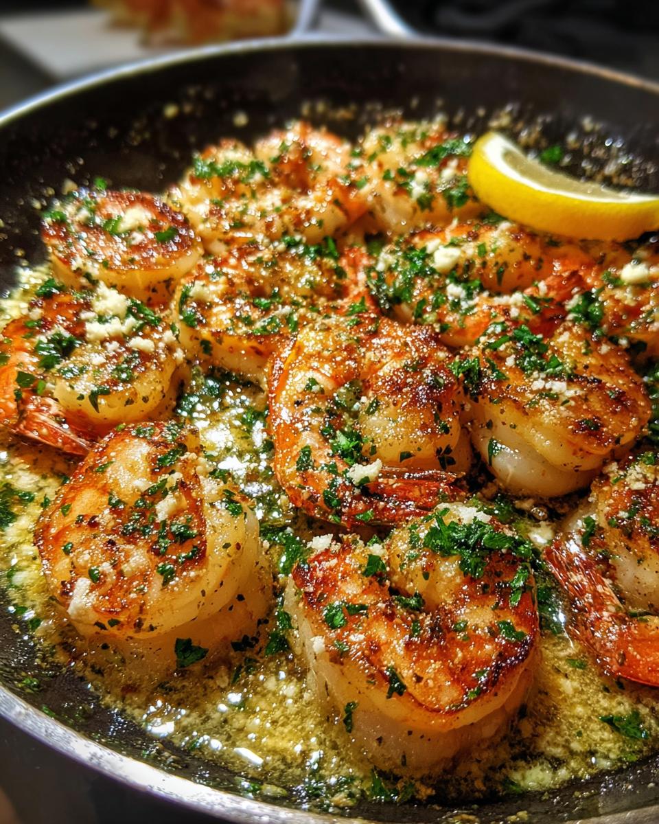 Ruth’s Chris Garlic Parmesan Shrimp Skillet - detail 2