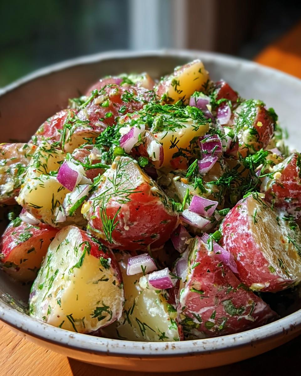 Salt and Vinegar Potato Salad - detail 2