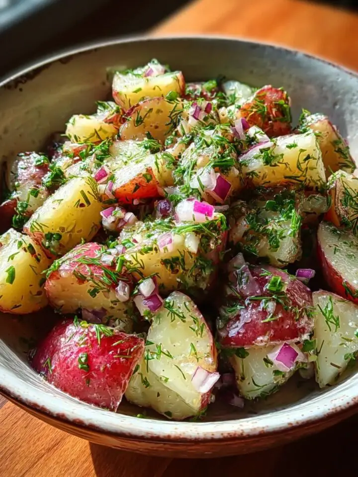 Salt and Vinegar Potato Salad