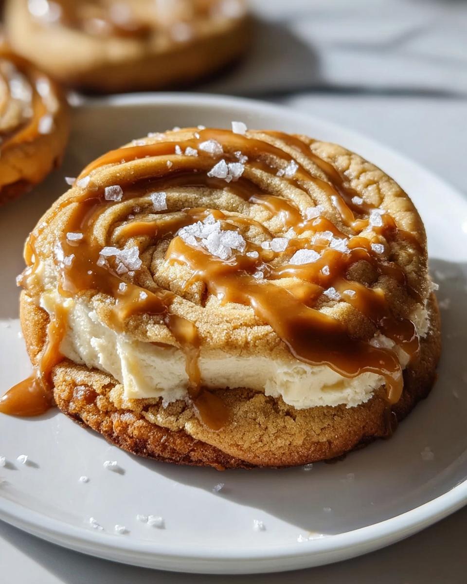 Salted Caramel Cheesecake Cookies - detail 1