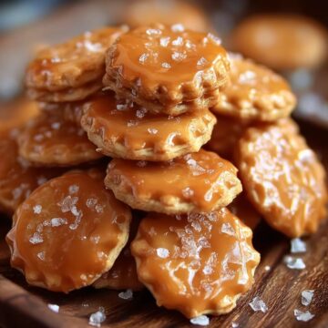 Salted Caramel Cracker Bites