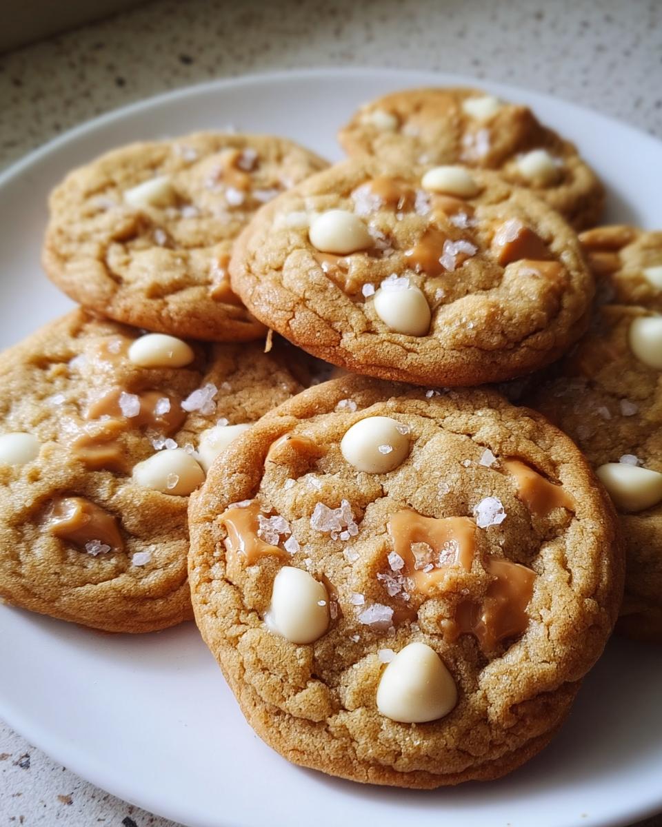 Salted Caramel White Chocolate Cookies - detail 1