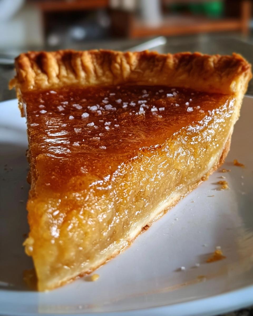 Salted Honey Pie - detail 1