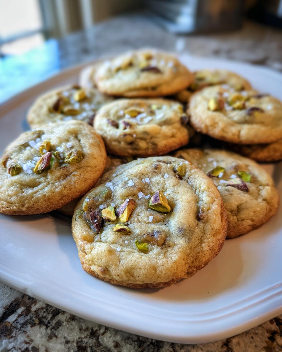 Salted Honey Pistachio Cookies - detail 2