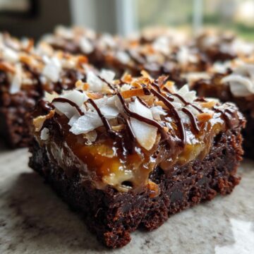 Samoa Brownies