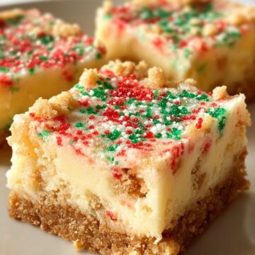 Santa’s No-Bake Sugar Cookie Bars