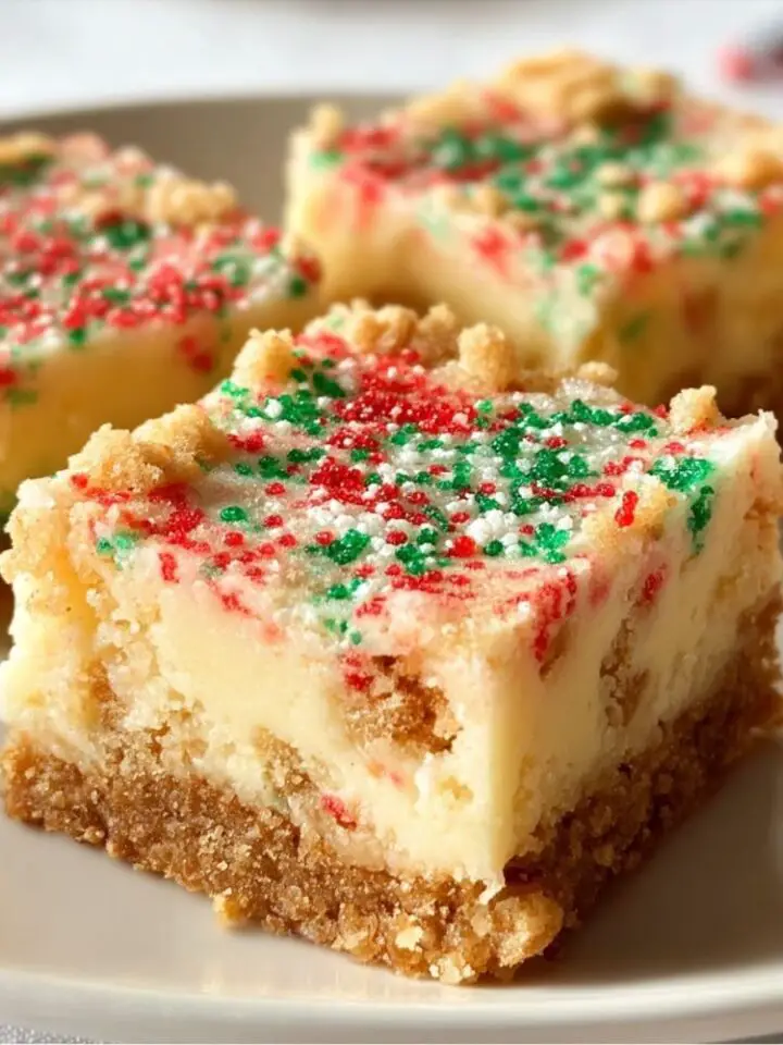 Santa’s No-Bake Sugar Cookie Bars