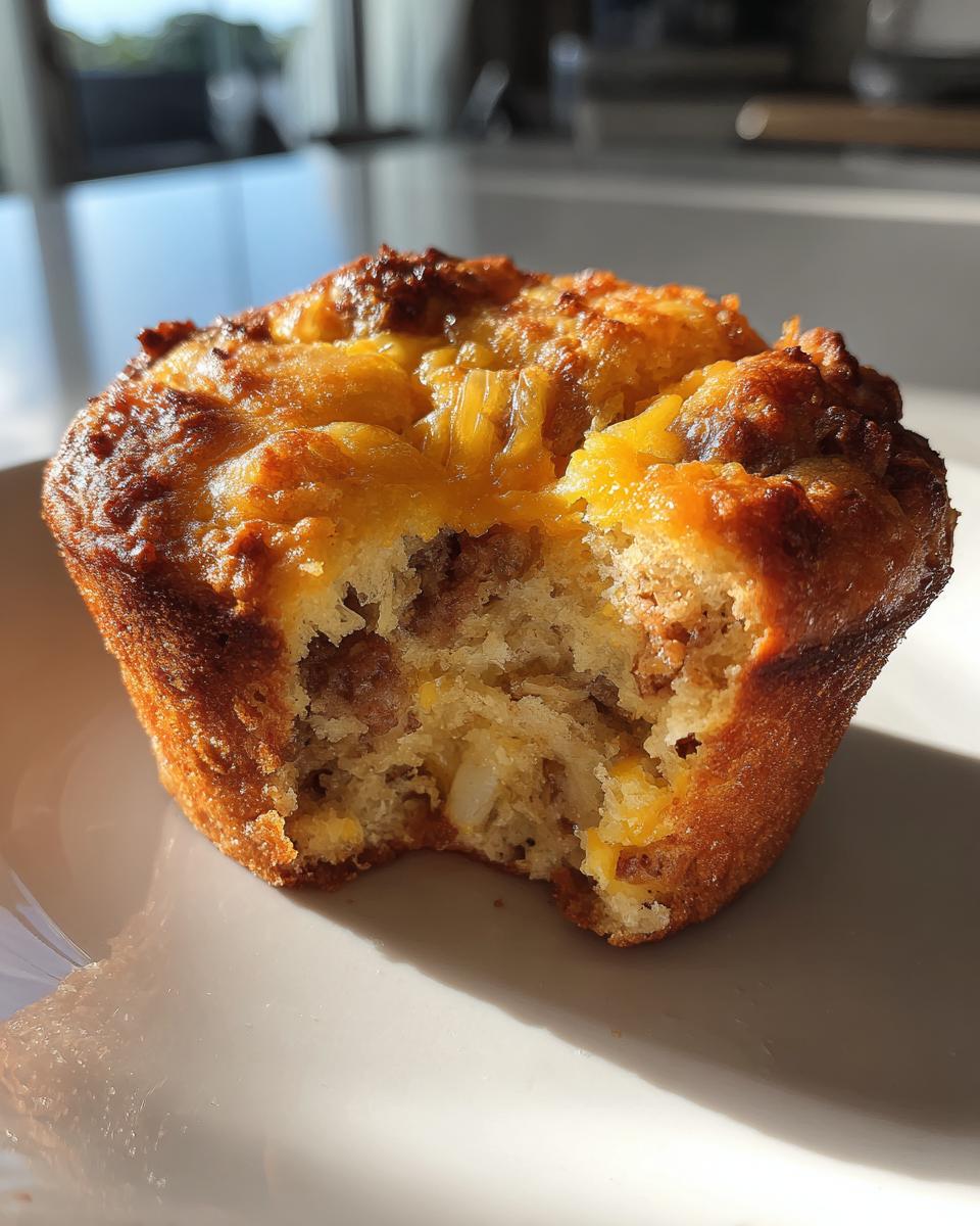 Sausage Breakfast Muffins - detail 1