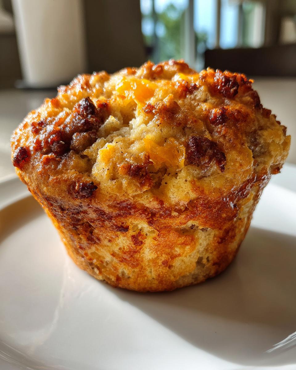 Sausage Breakfast Muffins - detail 2
