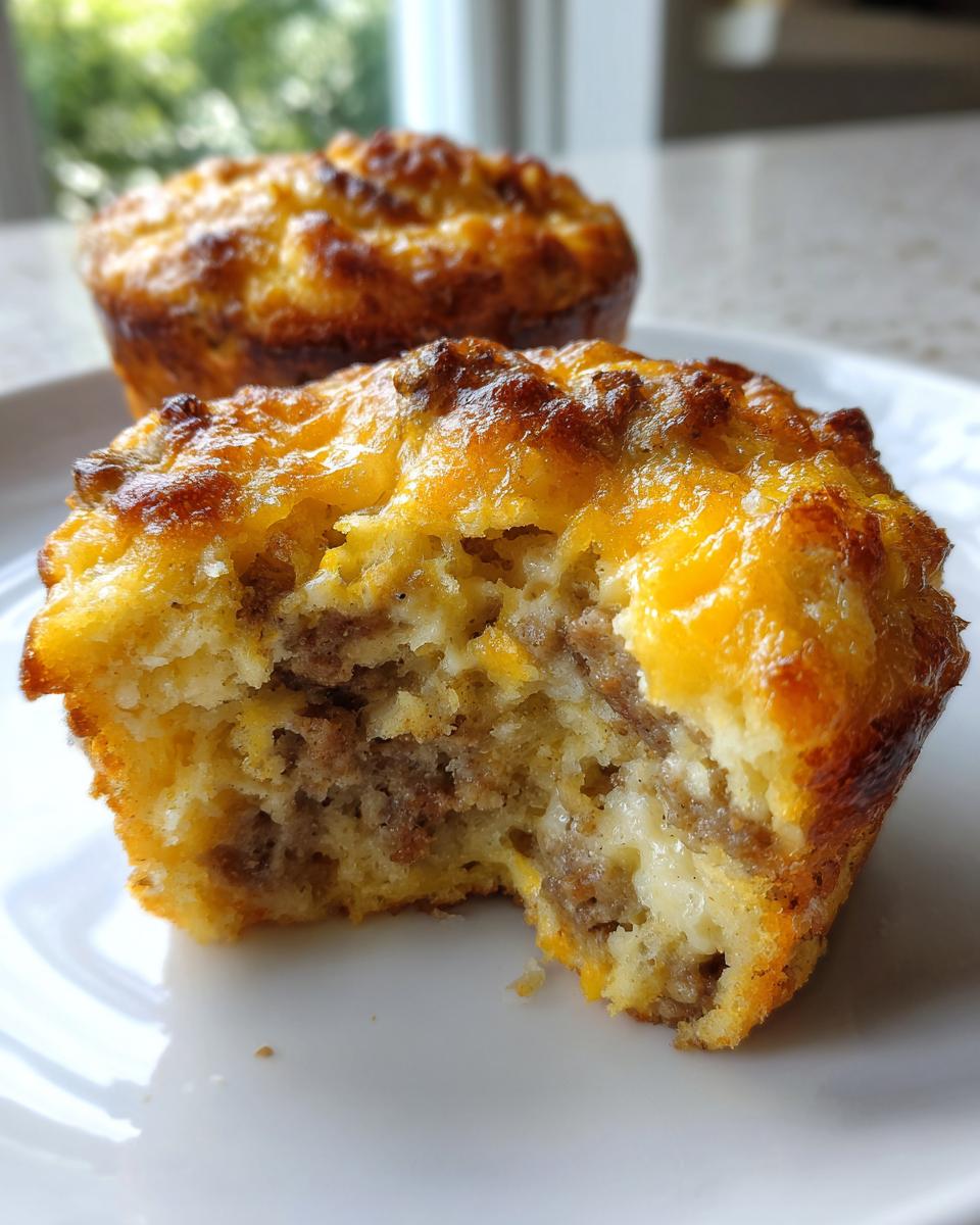 Sausage Breakfast Muffins - detail 3