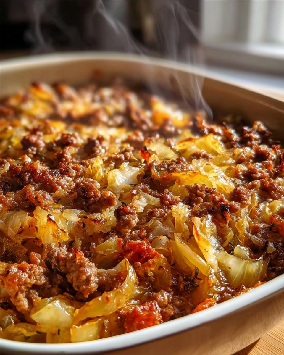 Savory Cabbage Beef Bake - detail 3