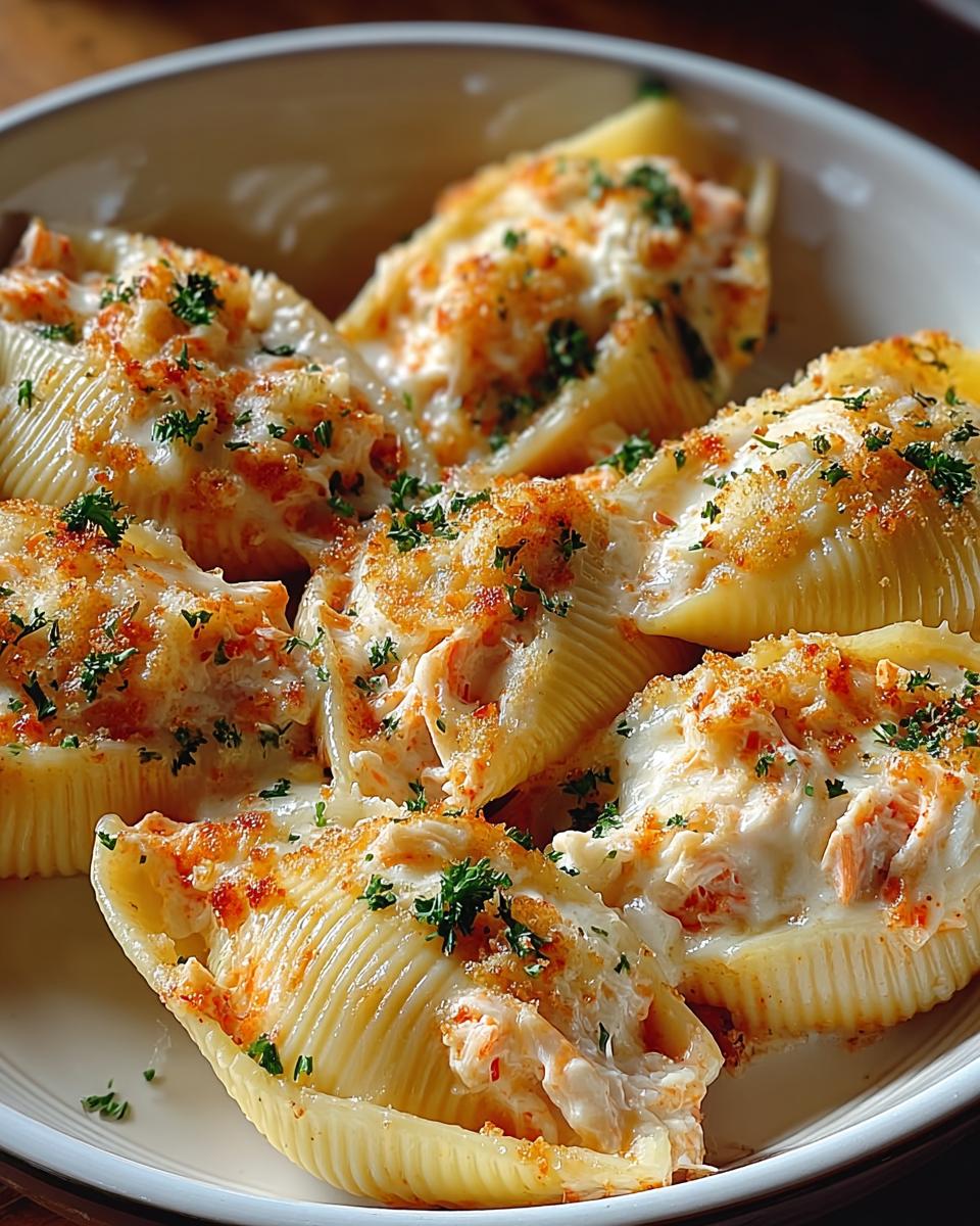 Seafood Stuffed Shells - detail 1