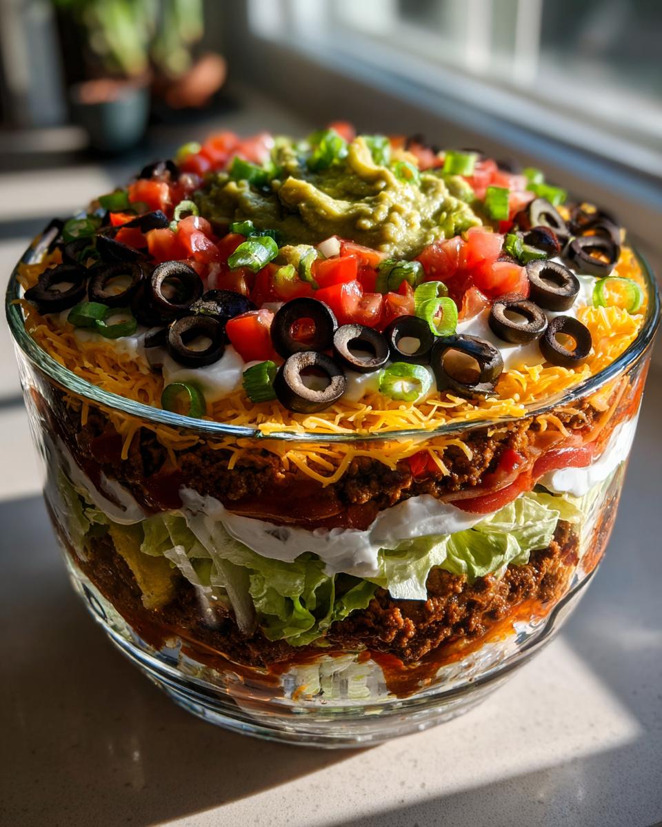 Seven-Layer Taco Salad - detail 2