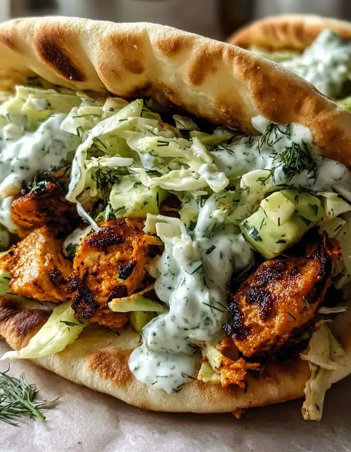 Sheet Pan Chicken Pitas with Herby Ranch