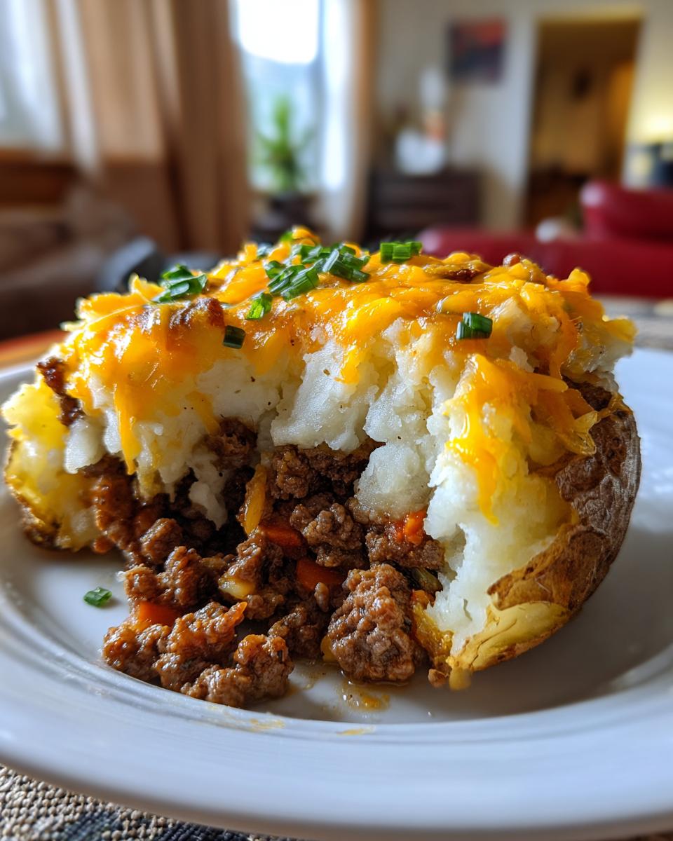 Shepherd’s Pie Baked Potato - detail 3