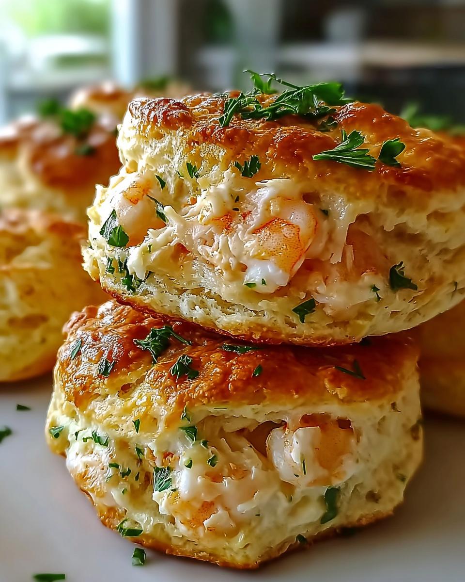 Shrimp Crab Biscuit Melts - detail 2