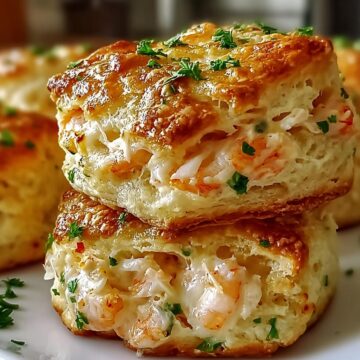 Shrimp Crab Biscuit Melts