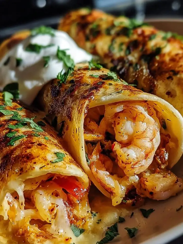 Shrimp-Crab Fajita Roll-Up Bombs