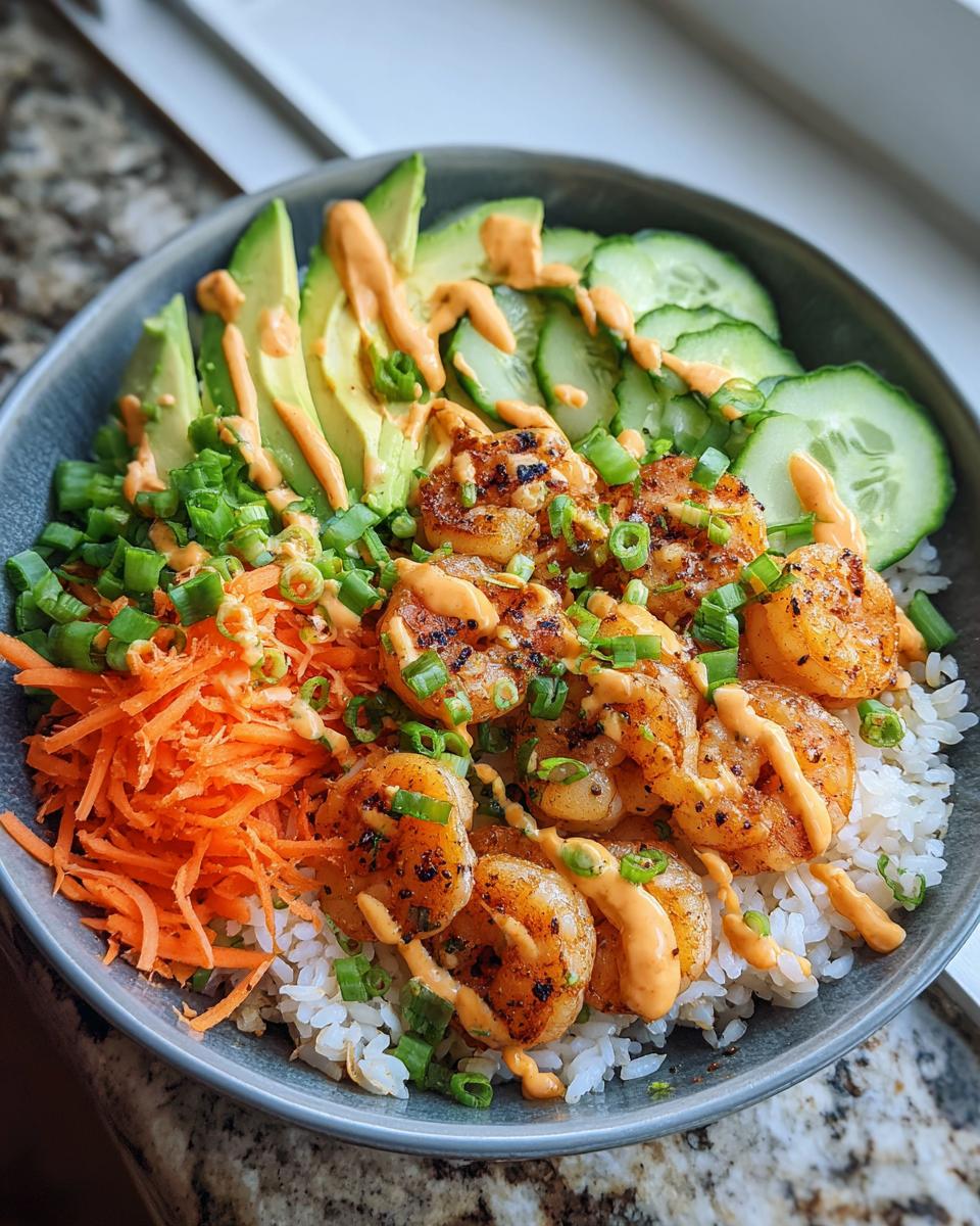 Shrimp Rice Bowls with Spicy Mayo - detail 1