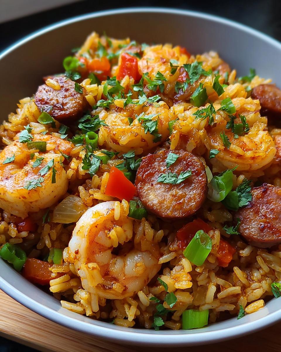 Shrimp Sausage Dirty Rice - detail 1