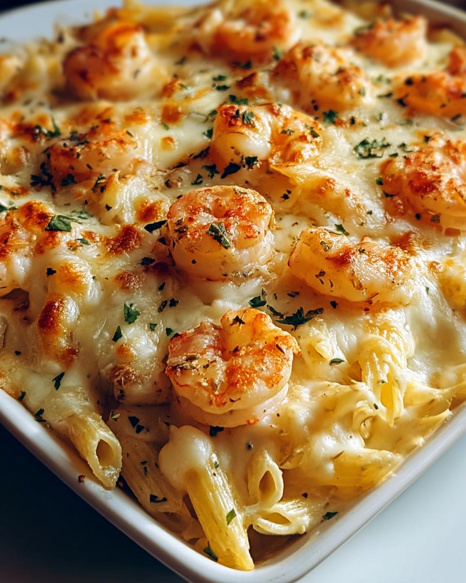 Shrimp Scampi Pasta Bake - detail 2