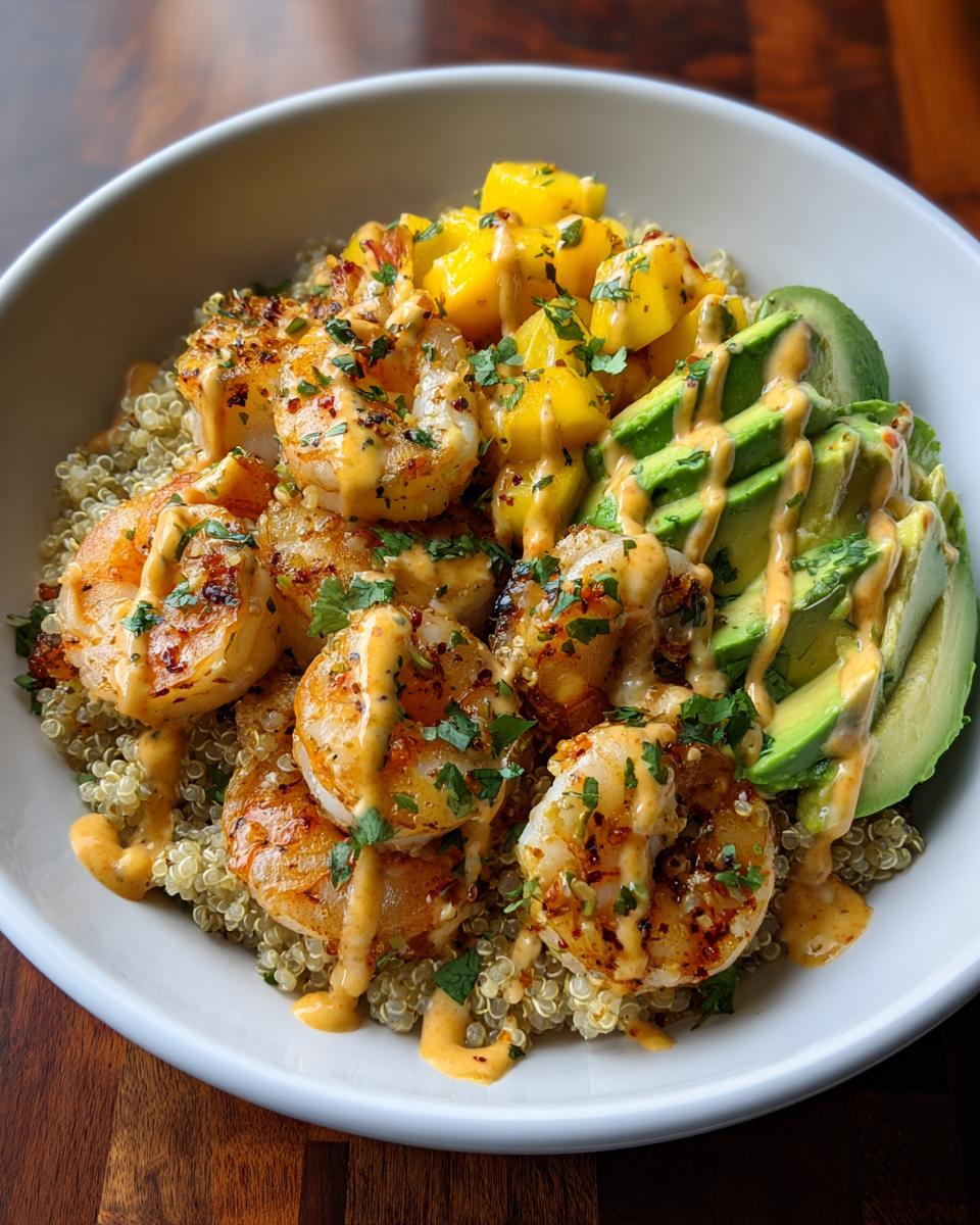 Shrimp and Avocado Bowls - detail 3