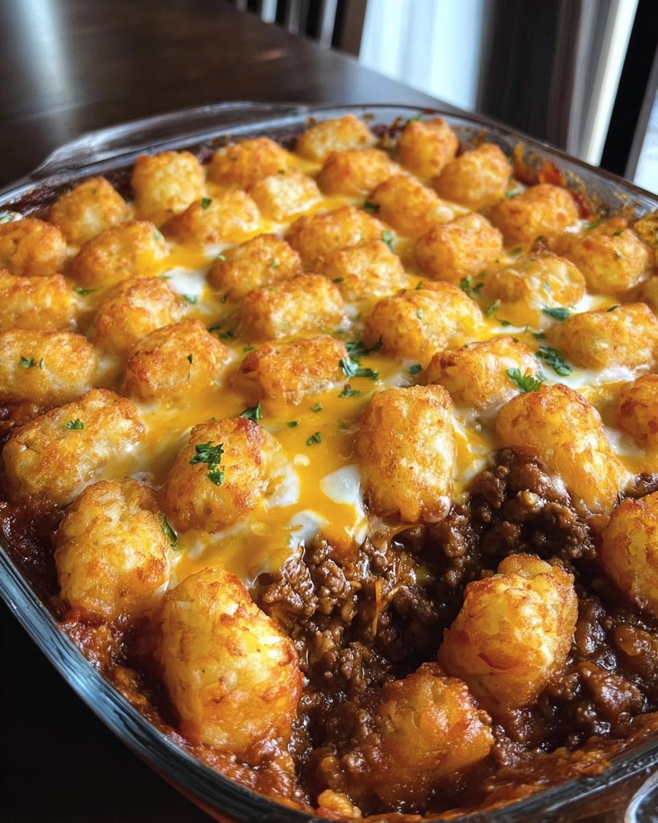 Sloppy Joe Tater Tot Casserole - detail 1