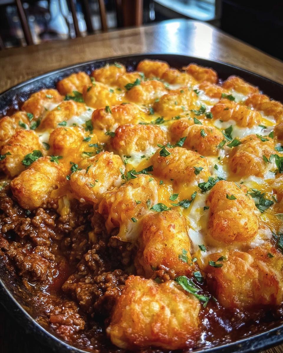 Sloppy Joe Tater Tot Casserole - detail 2
