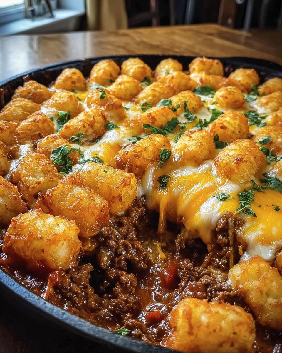 Sloppy Joe Tater Tot Casserole - detail 3