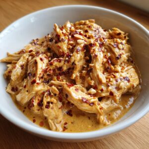 Slow Cooker Peanut Chicken
