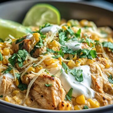 Slow-Cooker Street Corn Chicken