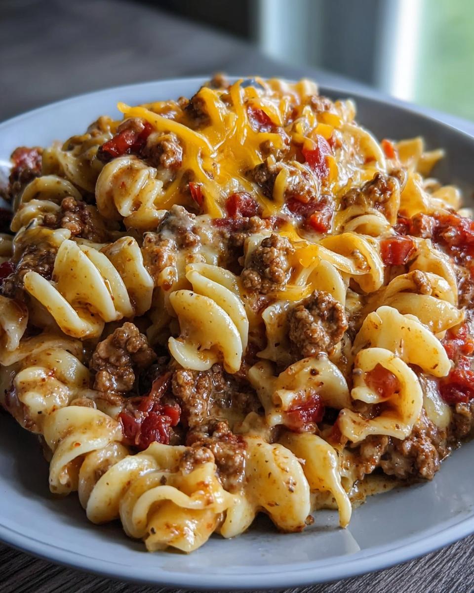 Slow Cooker Taco Pasta - detail 1