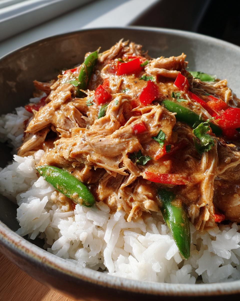 Slow‑Cooked Peanut Chicken Curry - detail 2