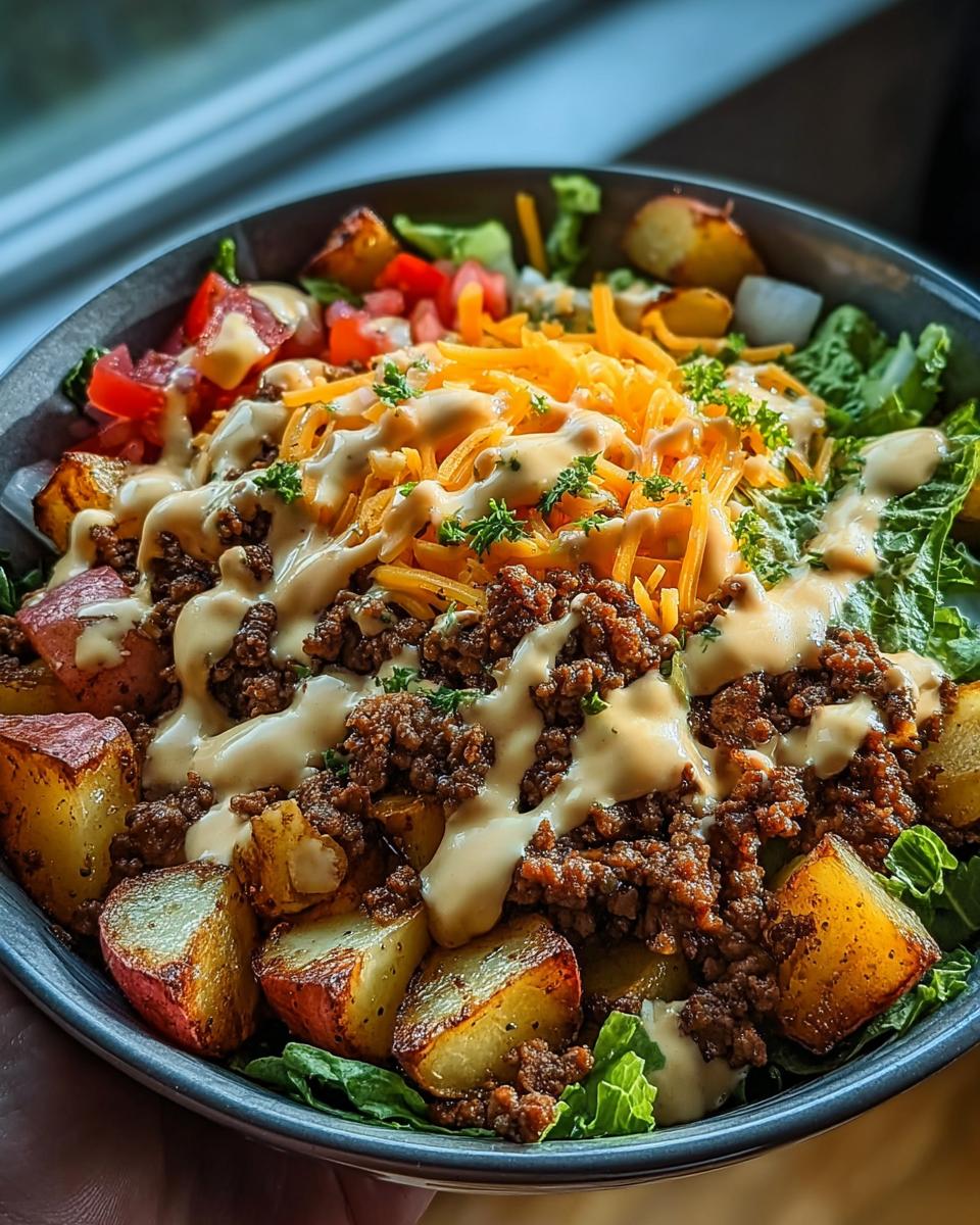 Smash Burger Bowl - detail 1