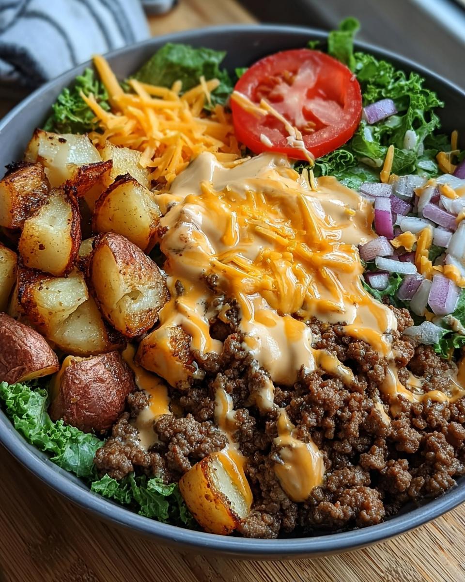 Smash Burger Bowl - detail 2
